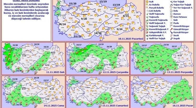 Kutup soğukları yaklaşıyor! Meteoroloji alarm verdi...O illerde kış provası başlıyor:  Kar ve don riski başlıyor 4