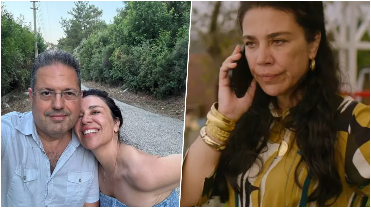 Taşacak Bu Deniz'in Zarife'si Yeşim Ceren Bozoğlu, 30 yıl sonra çocukluk aşkıyla sevgili oldu! Dudak dudağa poz verdiler 4