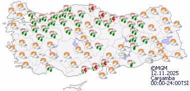 Meteoroloji'den 16 il için uyarı! Kuvvetli geliyor! İşte son hava durumu tahminleri... 5