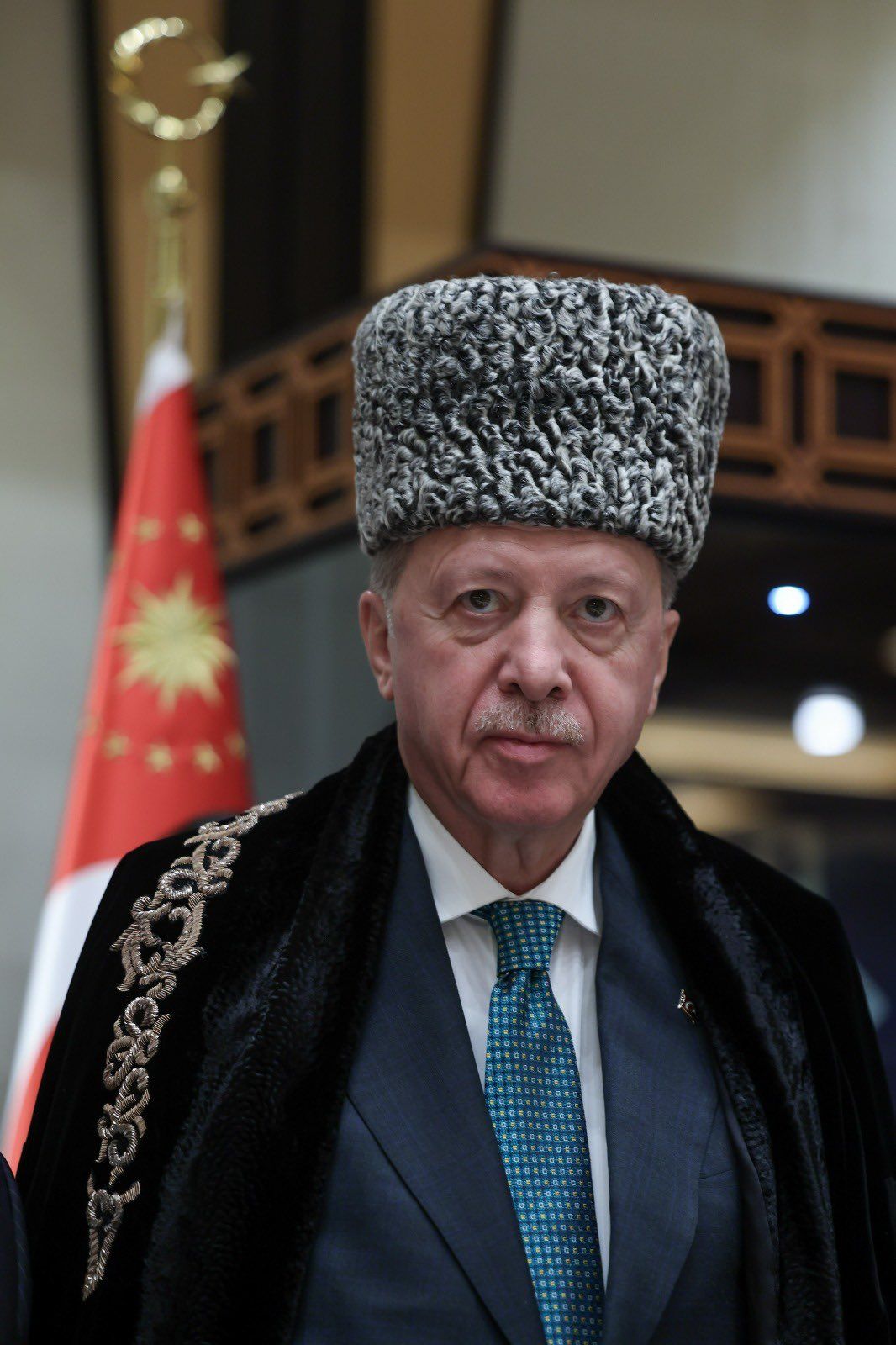 Ahıska Türkleriyle gönül buluşması: Cumhurbaşkanı Erdoğan’a kalpak hediye edildi 1