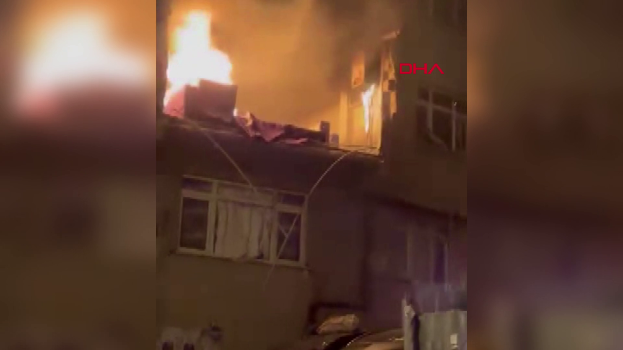 Kağıthane'de korkunç patlama! İşte ilk görüntüler! 5