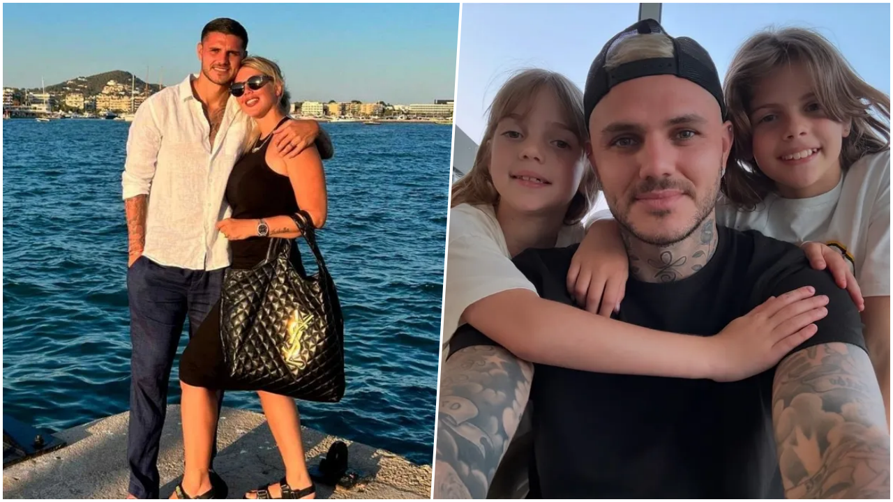 Mauro Icardi, 150 gün sonra kızlarıyla kavuştu 2