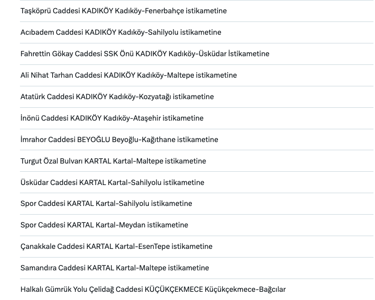 Ceza yemeyin! Hız sınırları değişti, binlerce noktaya radar kondu! İşte İstanbul'daki radar noktaları tam liste 26