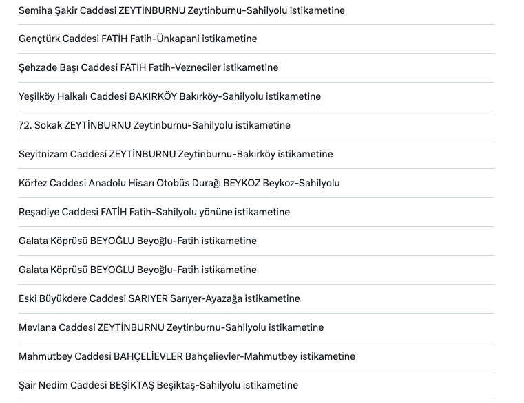 Ceza yemeyin! Hız sınırları değişti, binlerce noktaya radar kondu! İşte İstanbul'daki radar noktaları tam liste 22