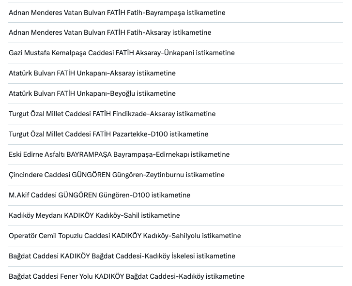 Ceza yemeyin! Hız sınırları değişti, binlerce noktaya radar kondu! İşte İstanbul'daki radar noktaları tam liste 25