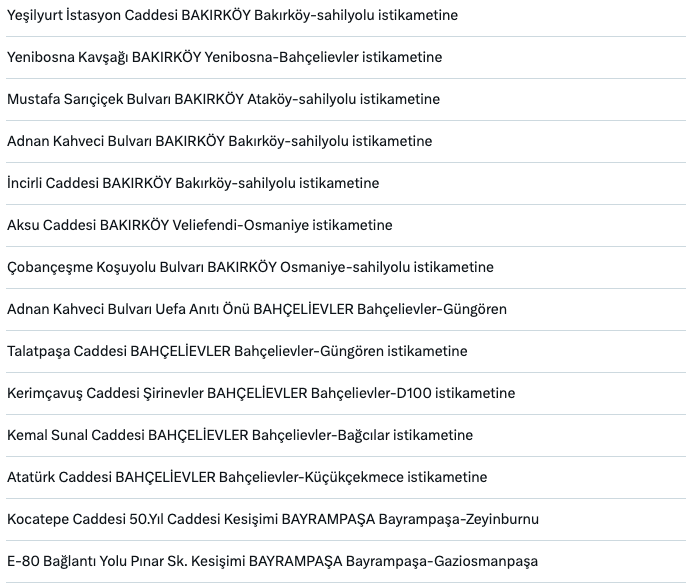 Ceza yemeyin! Hız sınırları değişti, binlerce noktaya radar kondu! İşte İstanbul'daki radar noktaları tam liste 13