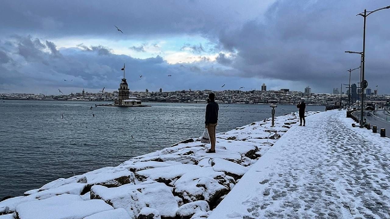 İstanbul’da kış alarm!  Kar Geliyor, Termometreler eksiye gidecek: Tarihi belli oldu 8