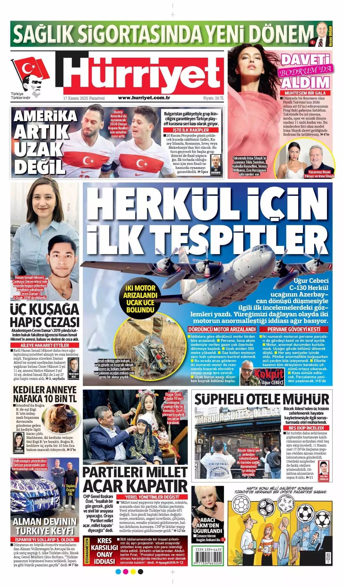 İki motor arızalandı, uçak üçe bölündü! 20 askerimizin şehit olduğu Herkül kazasıyla ilgili ilk tespitler! 2