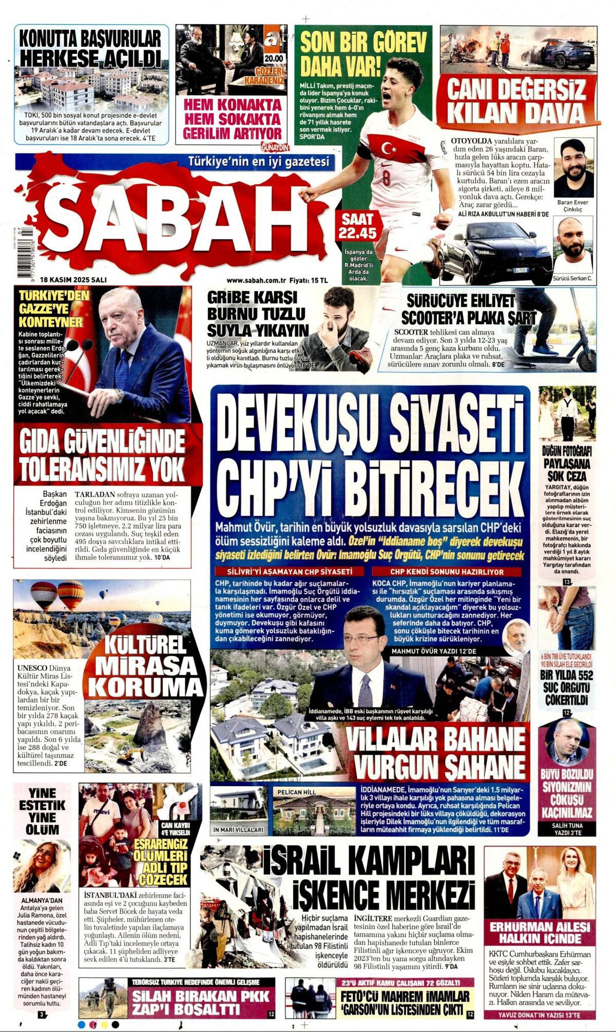 PKK, 45 yıl sonra Zap'tan çekildi! Peki uzmanlar ne diyor? İşte 18 Kasım gazete manşetleri... 3