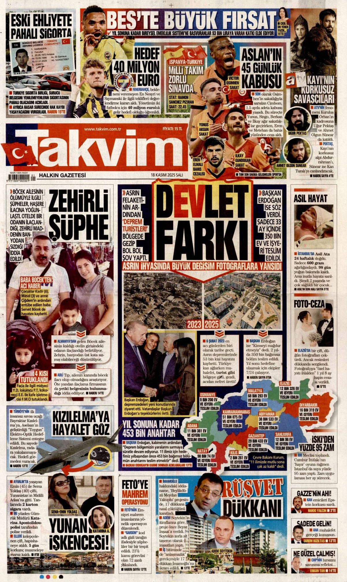 PKK, 45 yıl sonra Zap'tan çekildi! Peki uzmanlar ne diyor? İşte 18 Kasım gazete manşetleri... 21