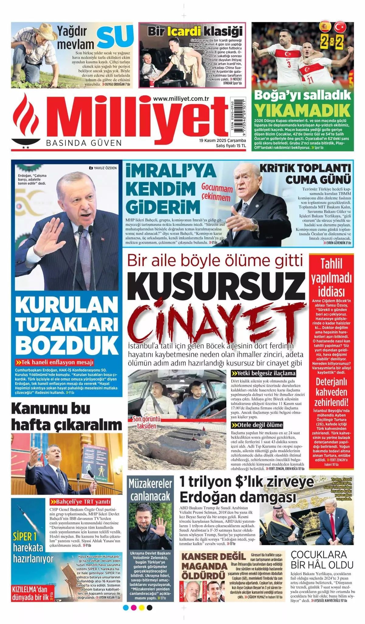 Devlet Bahçeli'nin İmralı resti manşetlerde! Hangi gazete nasıl gördü? 2