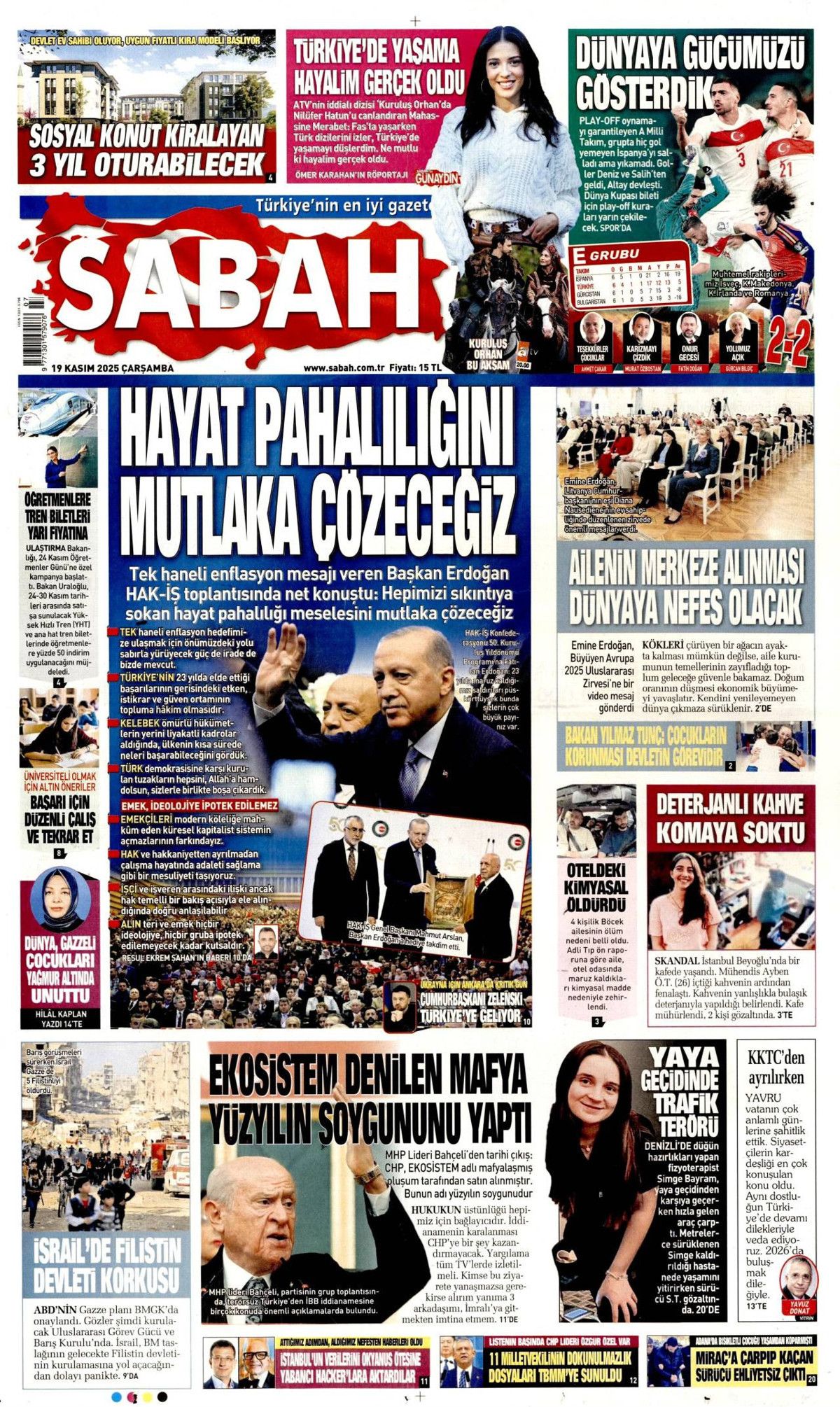 Devlet Bahçeli'nin İmralı resti manşetlerde! Hangi gazete nasıl gördü? 3