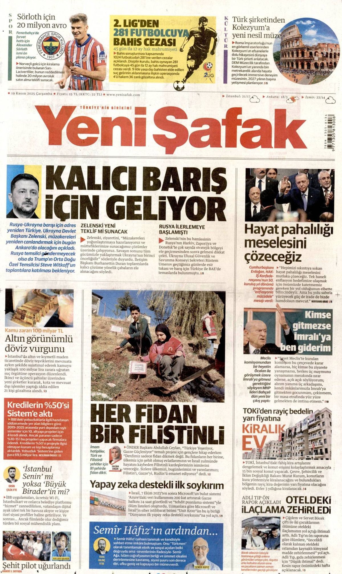Devlet Bahçeli'nin İmralı resti manşetlerde! Hangi gazete nasıl gördü? 5