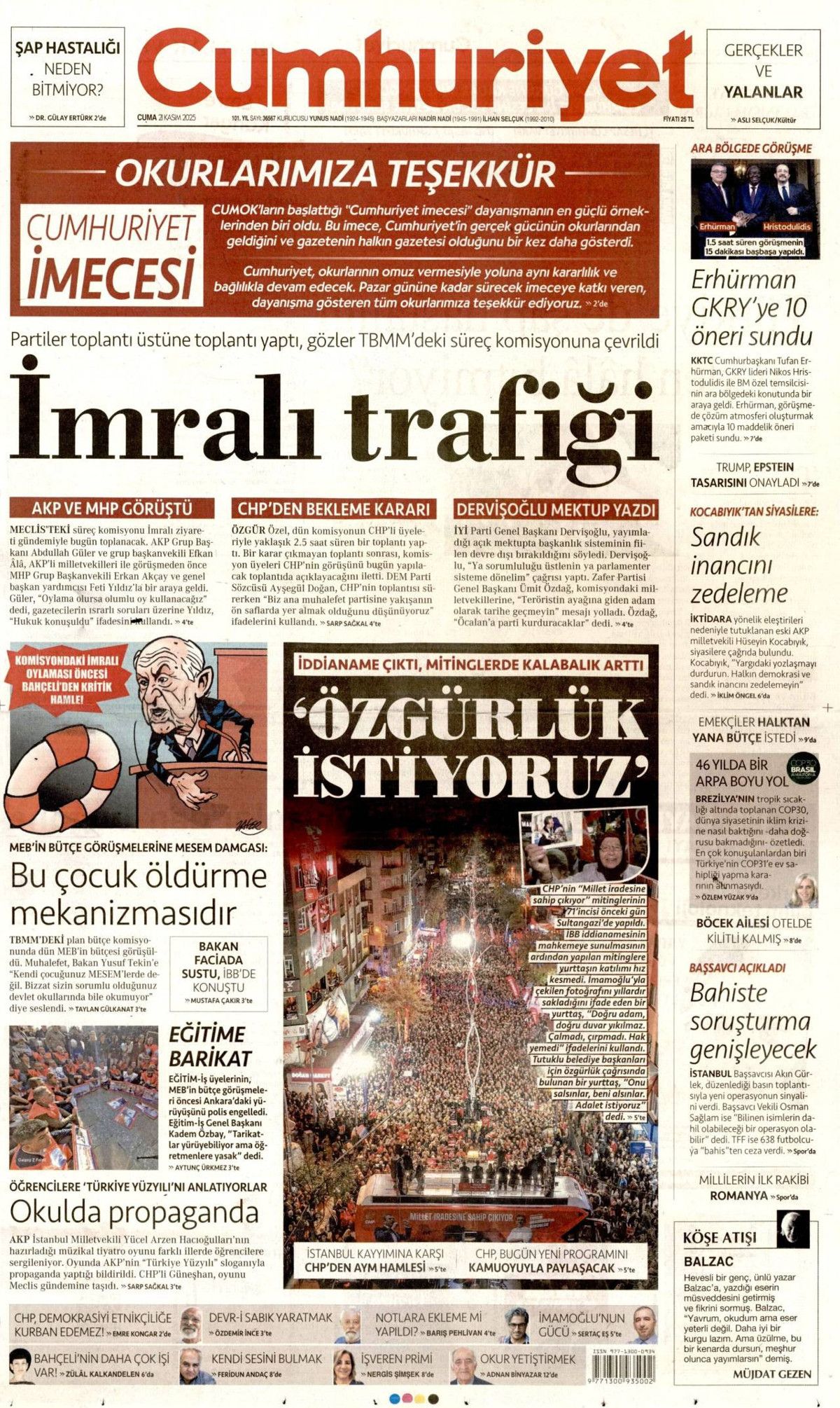 İmralı için karar günü! Partiler son dakikaya kadar tutum belirlemek için yarıştı... 5