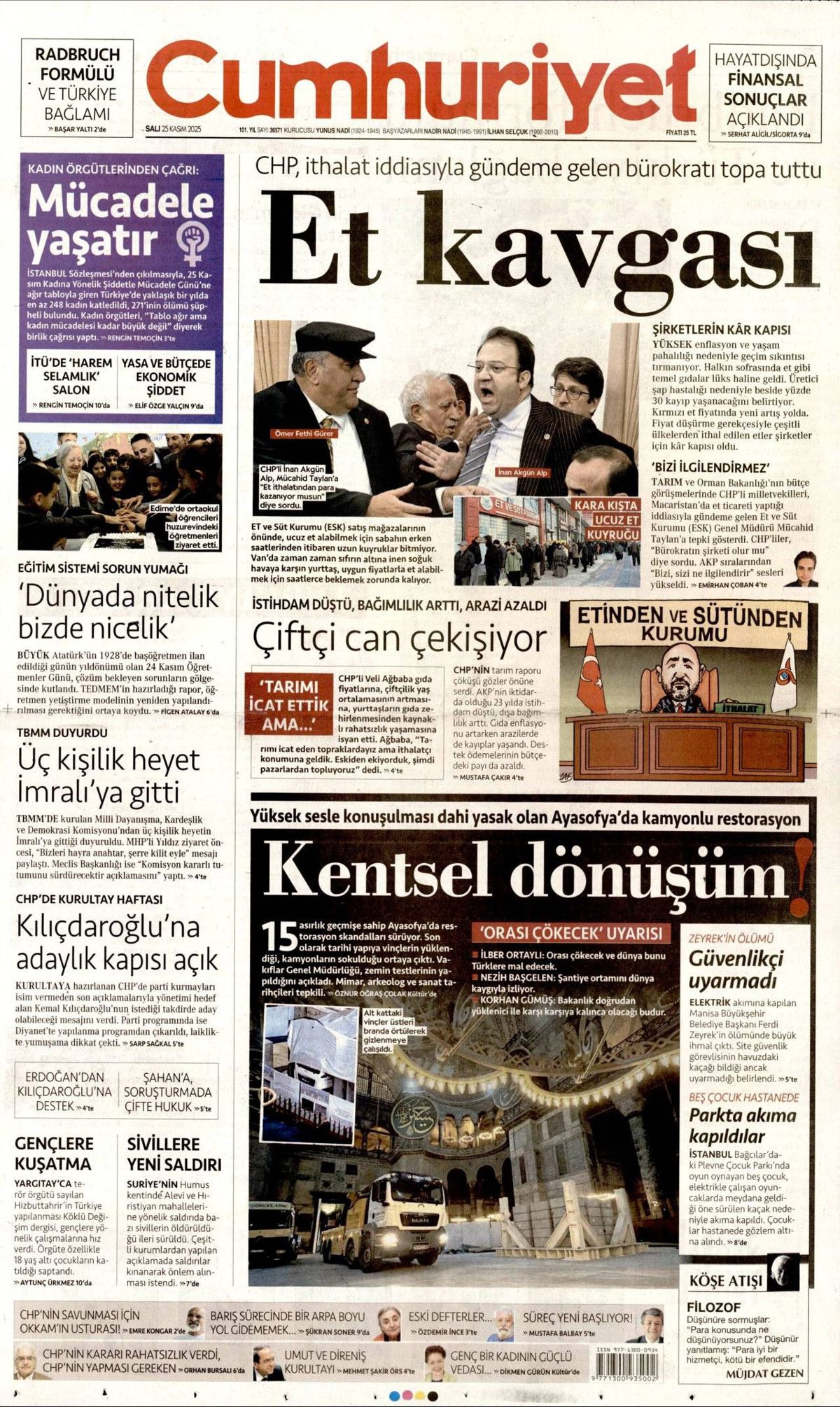 İmralı heyeti olumlu döndü! Terörsüz Türkiye Komisyonu-Öcalan görüşmesi manşetlerde... 11