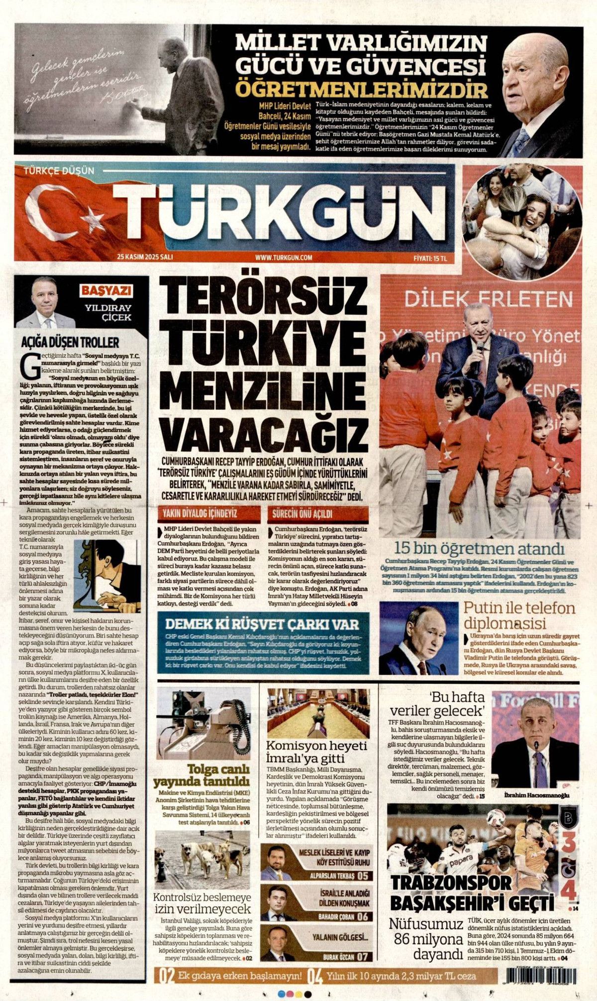 İmralı heyeti olumlu döndü! Terörsüz Türkiye Komisyonu-Öcalan görüşmesi manşetlerde... 9