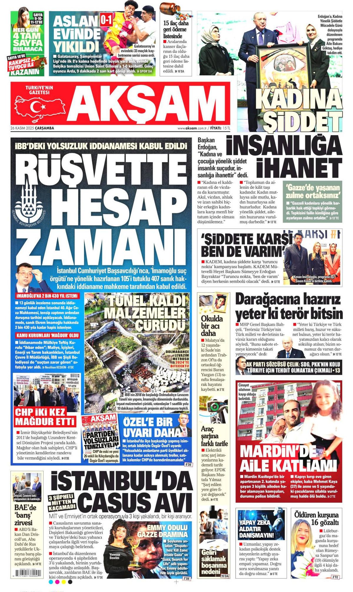 Devlet Bahçeli'nin "Terör bitsin de varsın sonumuz darağacı olsun" çıkışı manşetlerde! Hangi gazete nasıl gördü? 13
