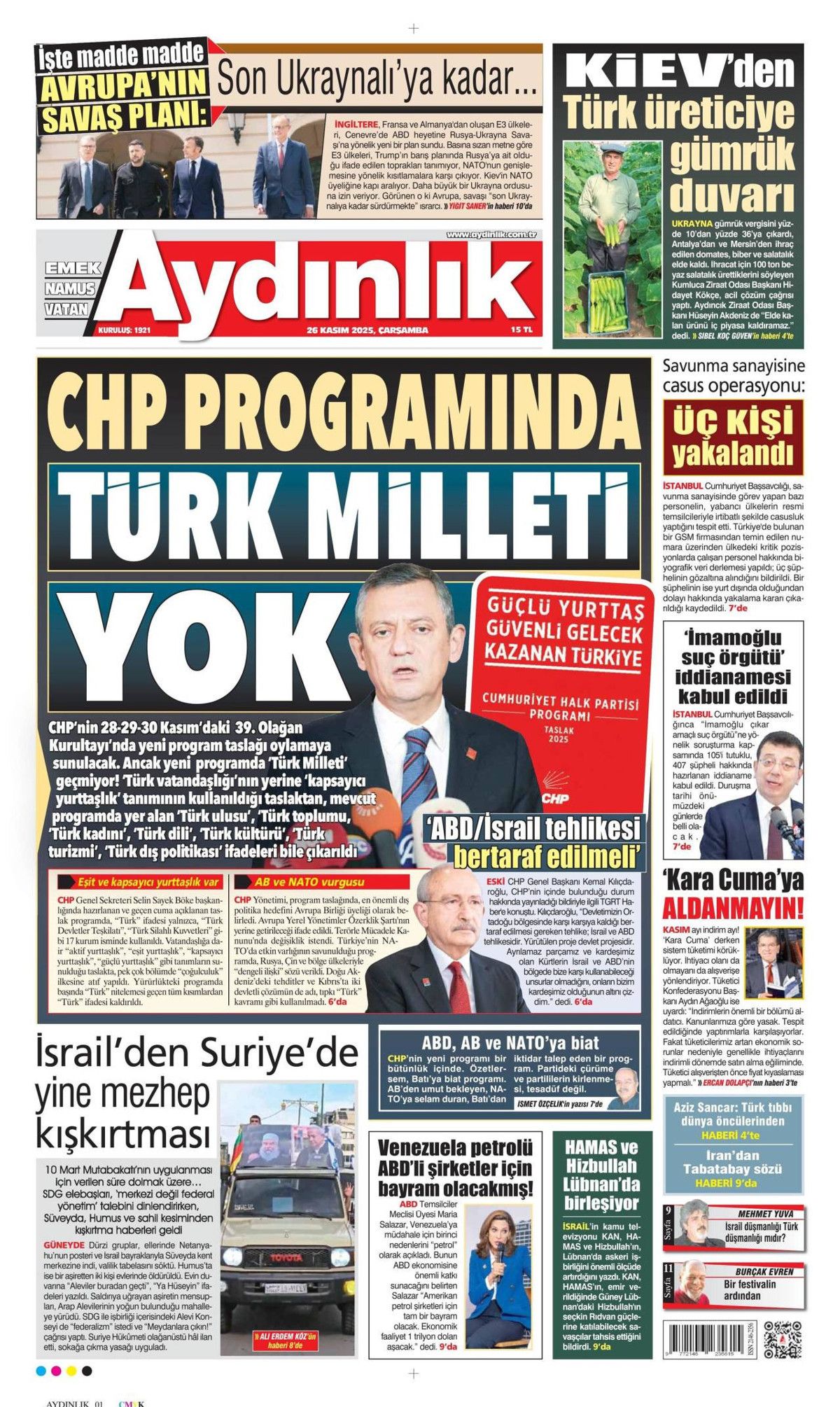 Devlet Bahçeli'nin "Terör bitsin de varsın sonumuz darağacı olsun" çıkışı manşetlerde! Hangi gazete nasıl gördü? 6