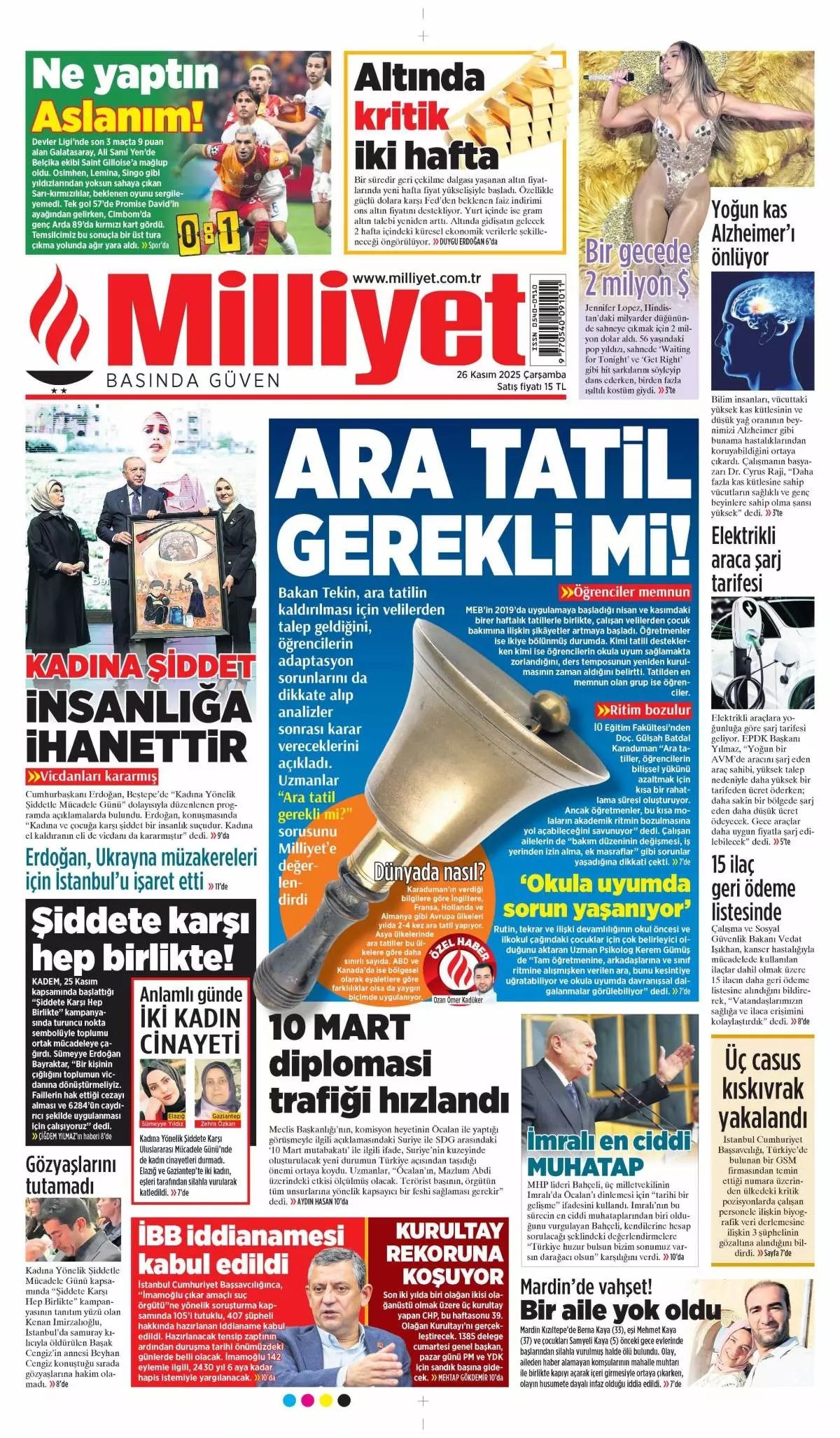 Devlet Bahçeli'nin "Terör bitsin de varsın sonumuz darağacı olsun" çıkışı manşetlerde! Hangi gazete nasıl gördü? 2