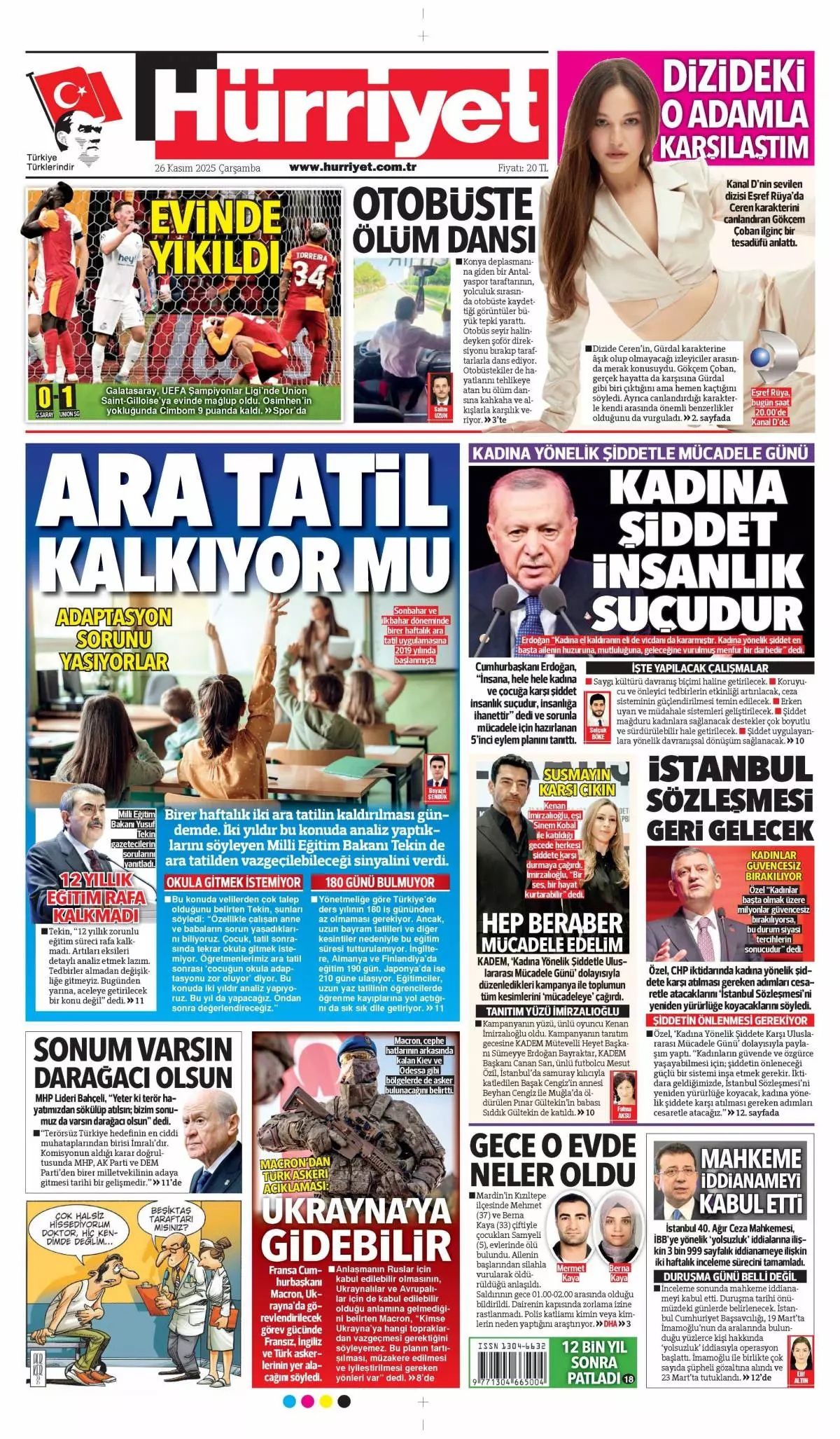 Devlet Bahçeli'nin "Terör bitsin de varsın sonumuz darağacı olsun" çıkışı manşetlerde! Hangi gazete nasıl gördü? 1