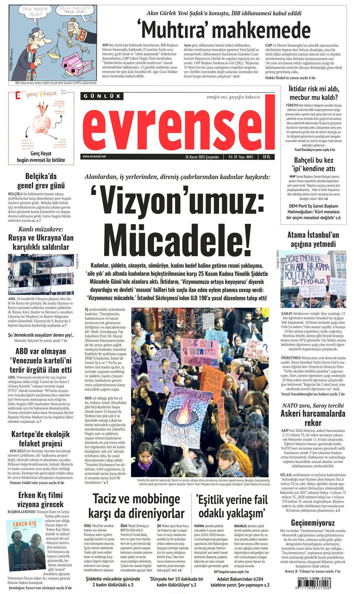 Devlet Bahçeli'nin "Terör bitsin de varsın sonumuz darağacı olsun" çıkışı manşetlerde! Hangi gazete nasıl gördü? 21