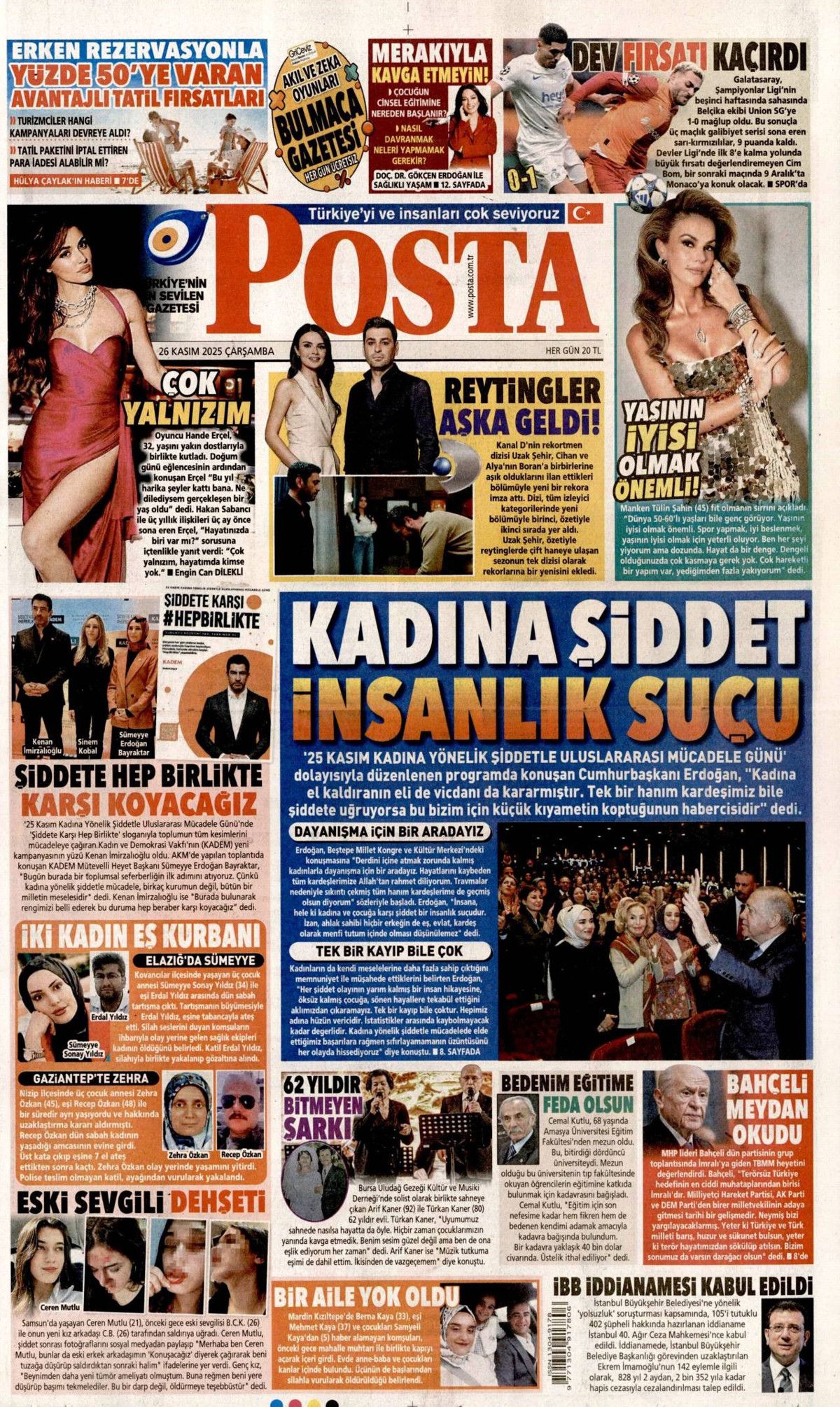 Devlet Bahçeli'nin "Terör bitsin de varsın sonumuz darağacı olsun" çıkışı manşetlerde! Hangi gazete nasıl gördü? 14