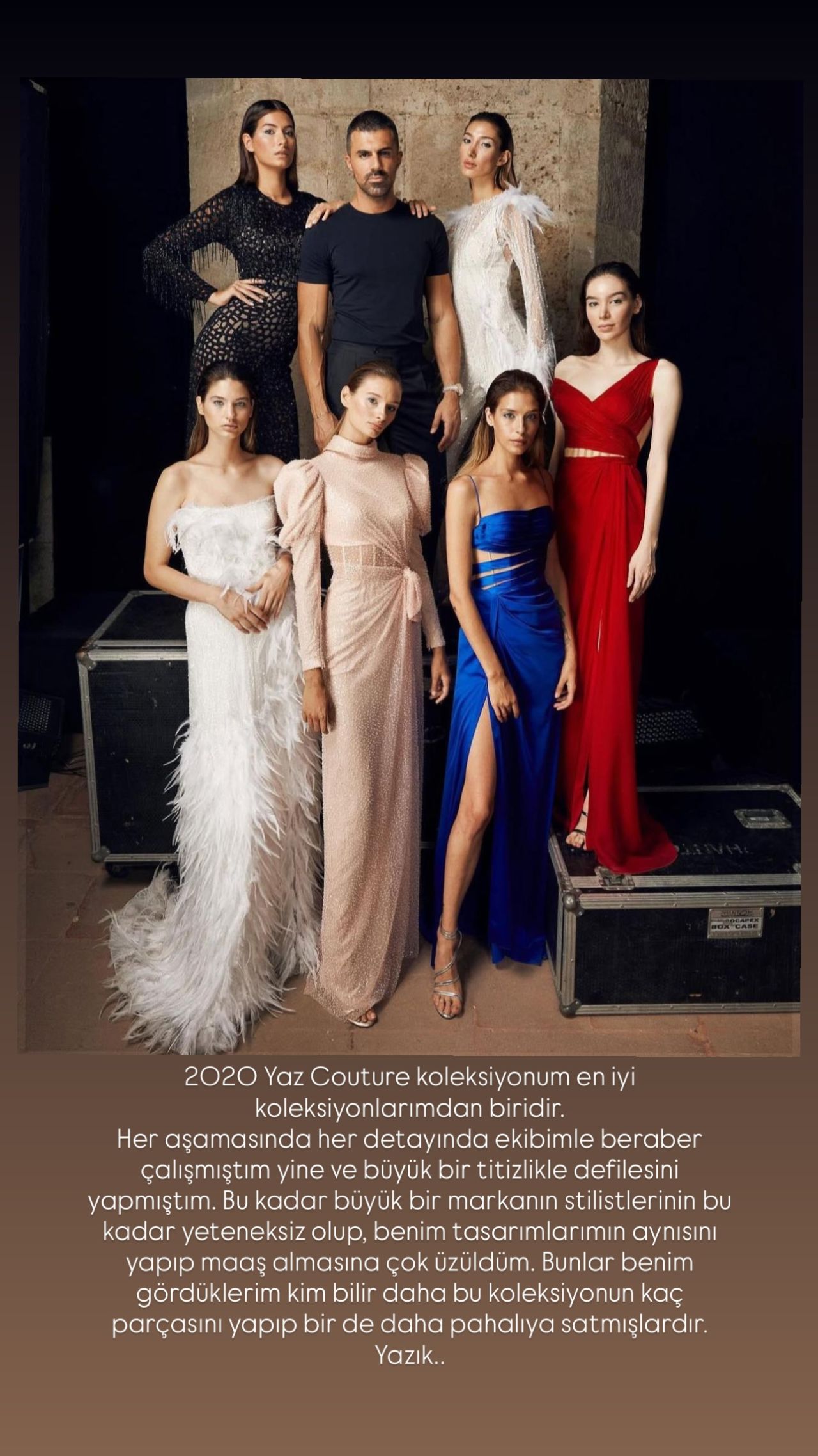 Raşit Bağzıbağlı’dan olay iddia: Ünlü marka 2020 Couture koleksiyonumu birebir kopyaladı! 4