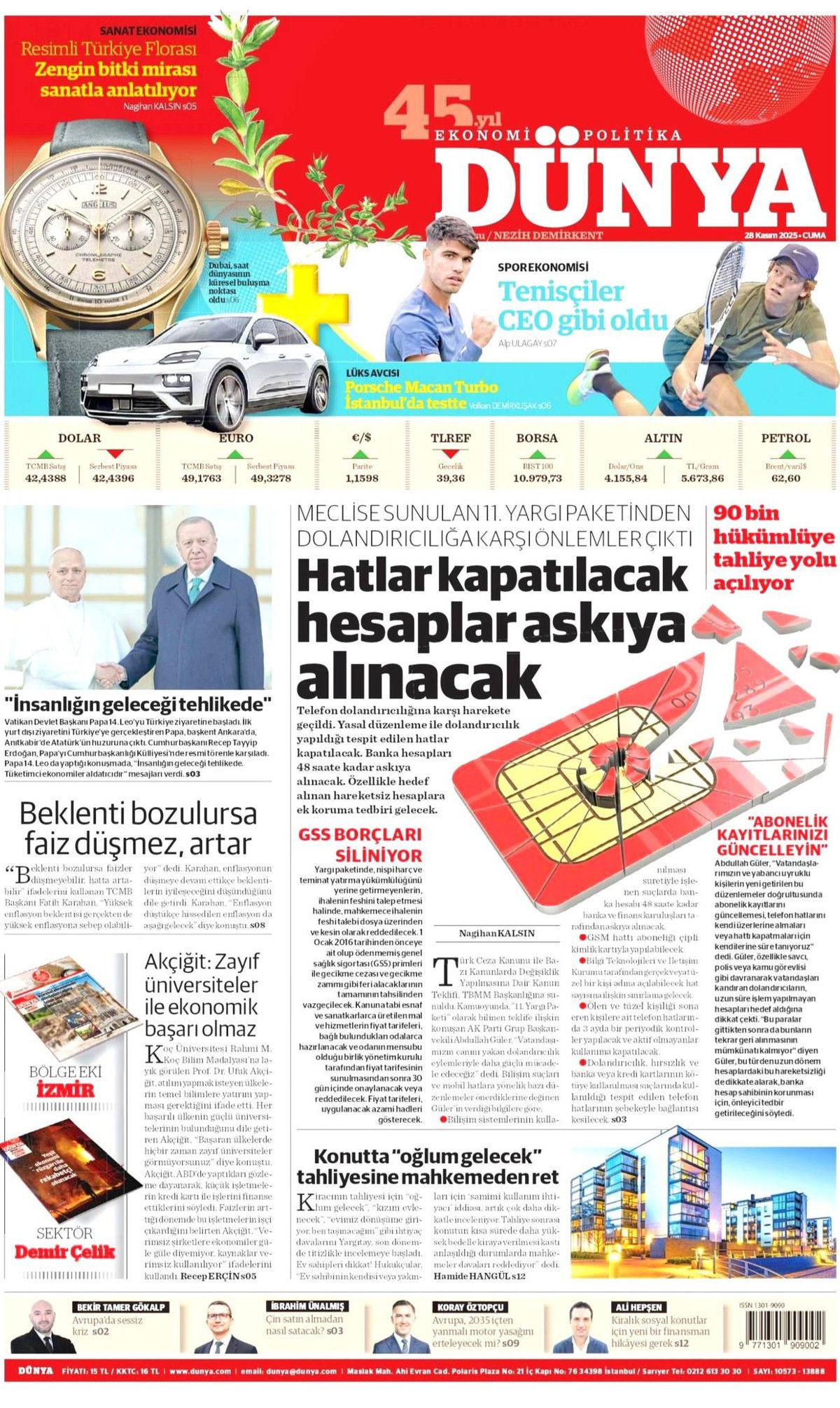 İznik, Papa için hazır... Dünyanın izlediği ziyaret manşetlerde! Hangi gazete nasıl gördü? 19