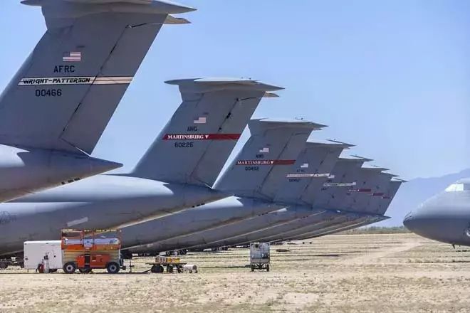 Çölün ortasındaki 35 milyar dolarlık sır! ABD’nin görünmez filosu Tucson’da saklanıyor! Binlerce uçak neden çölde tutuluyor? 2