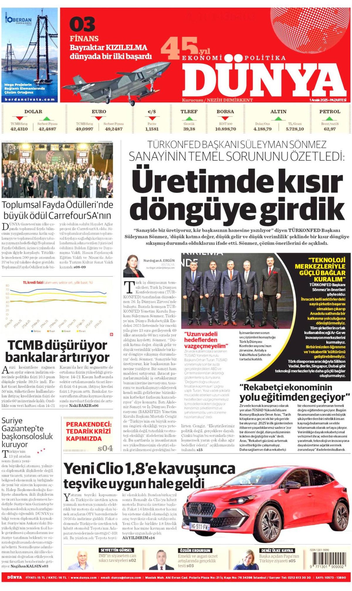 Havadaki kuralları değiştiren atış manşetlerde! KIZILELMA'dan dünyada bir ilk... 18
