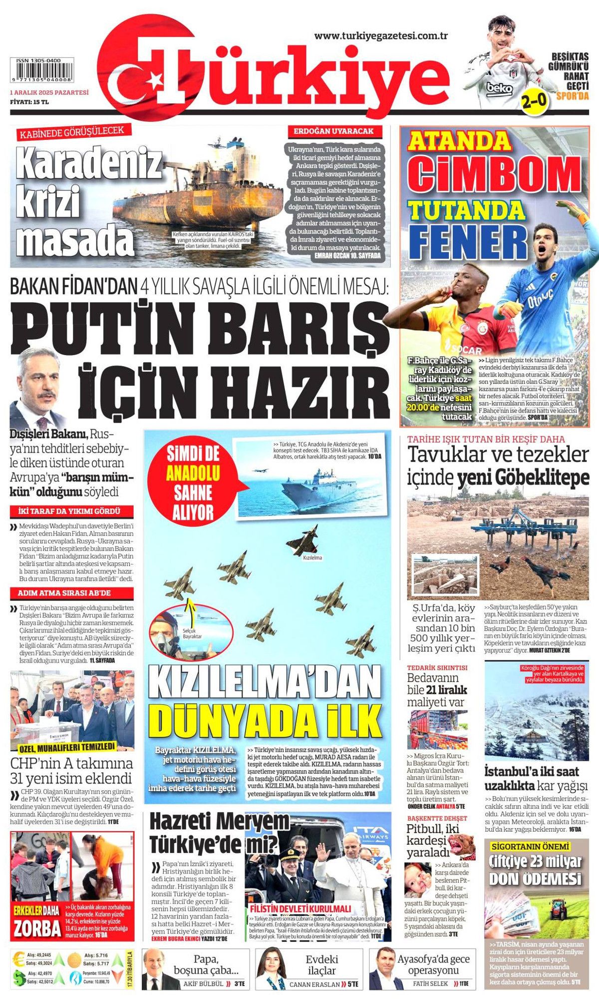 Havadaki kuralları değiştiren atış manşetlerde! KIZILELMA'dan dünyada bir ilk... 8