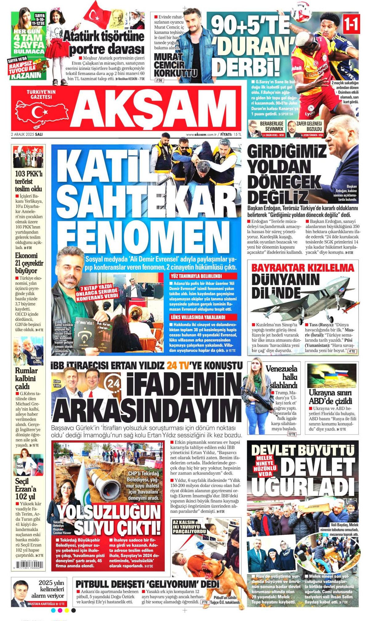 Topyekün kalkınma seferberliği başlıyor! Cumhurbaşkanı Erdoğan'ın müjdesi manşetlerde... 5