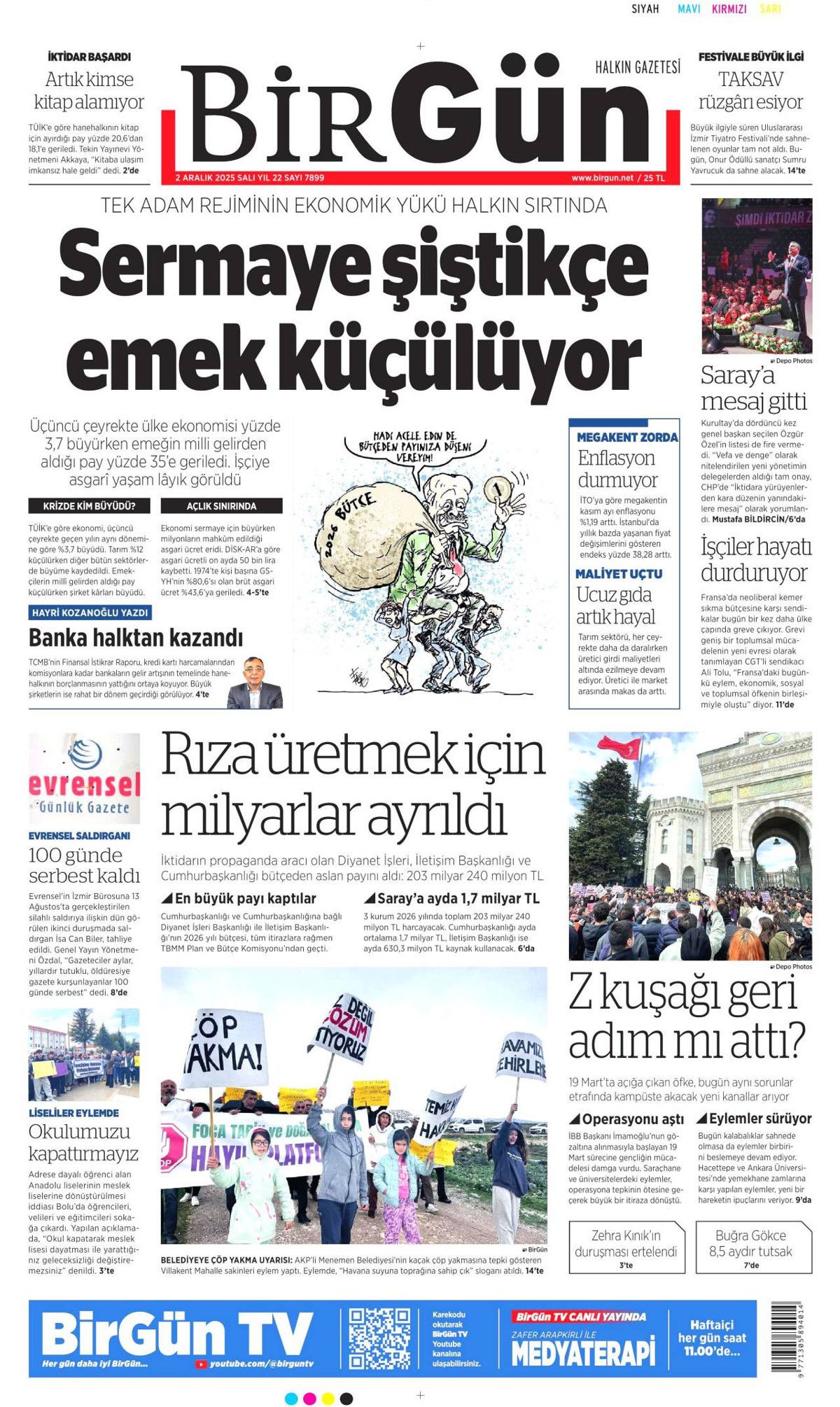 Topyekün kalkınma seferberliği başlıyor! Cumhurbaşkanı Erdoğan'ın müjdesi manşetlerde... 22