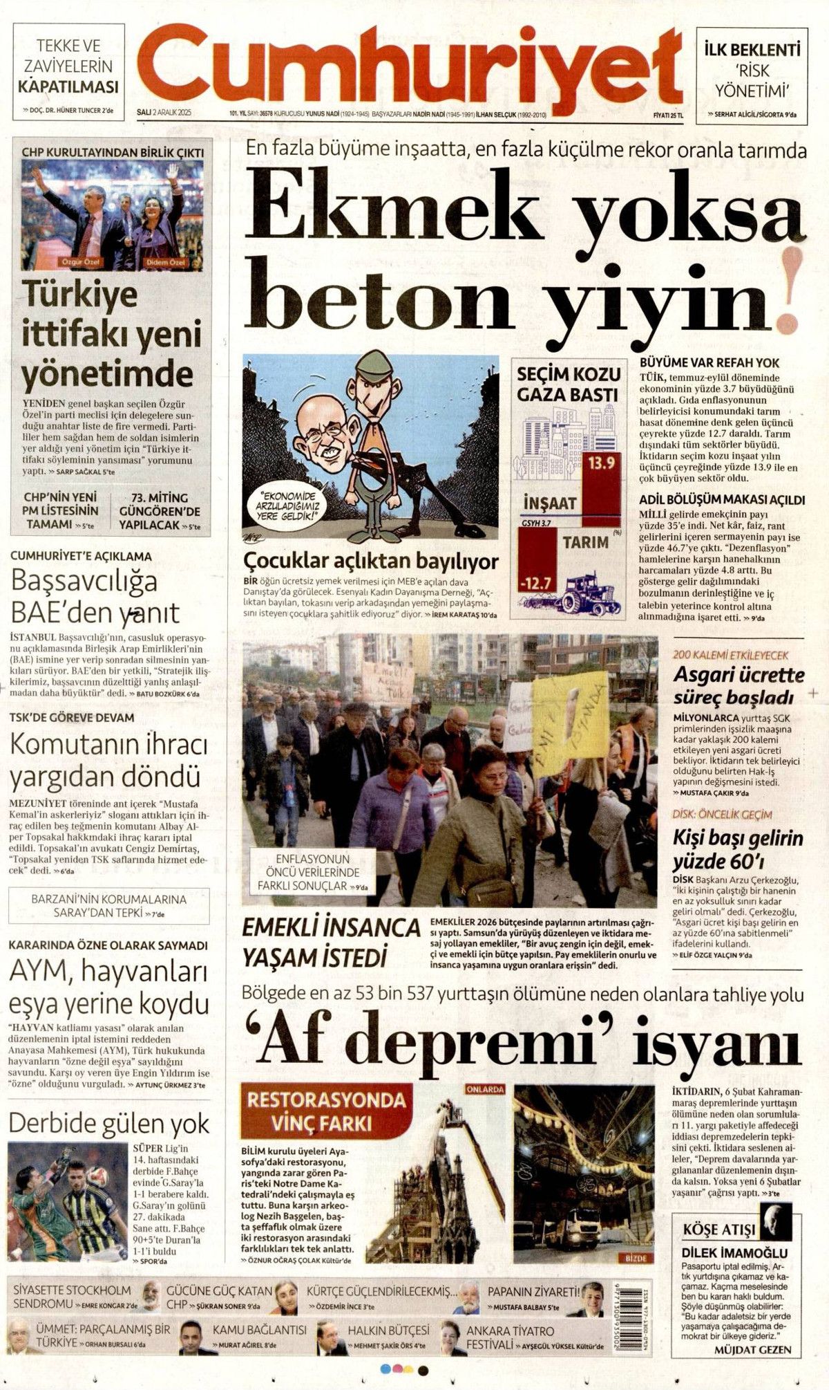 Topyekün kalkınma seferberliği başlıyor! Cumhurbaşkanı Erdoğan'ın müjdesi manşetlerde... 10