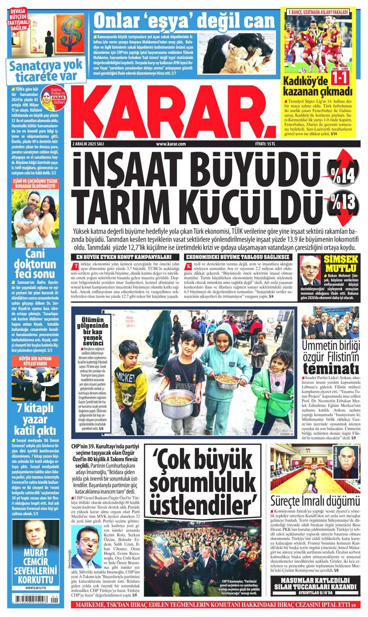 Topyekün kalkınma seferberliği başlıyor! Cumhurbaşkanı Erdoğan'ın müjdesi manşetlerde... 11