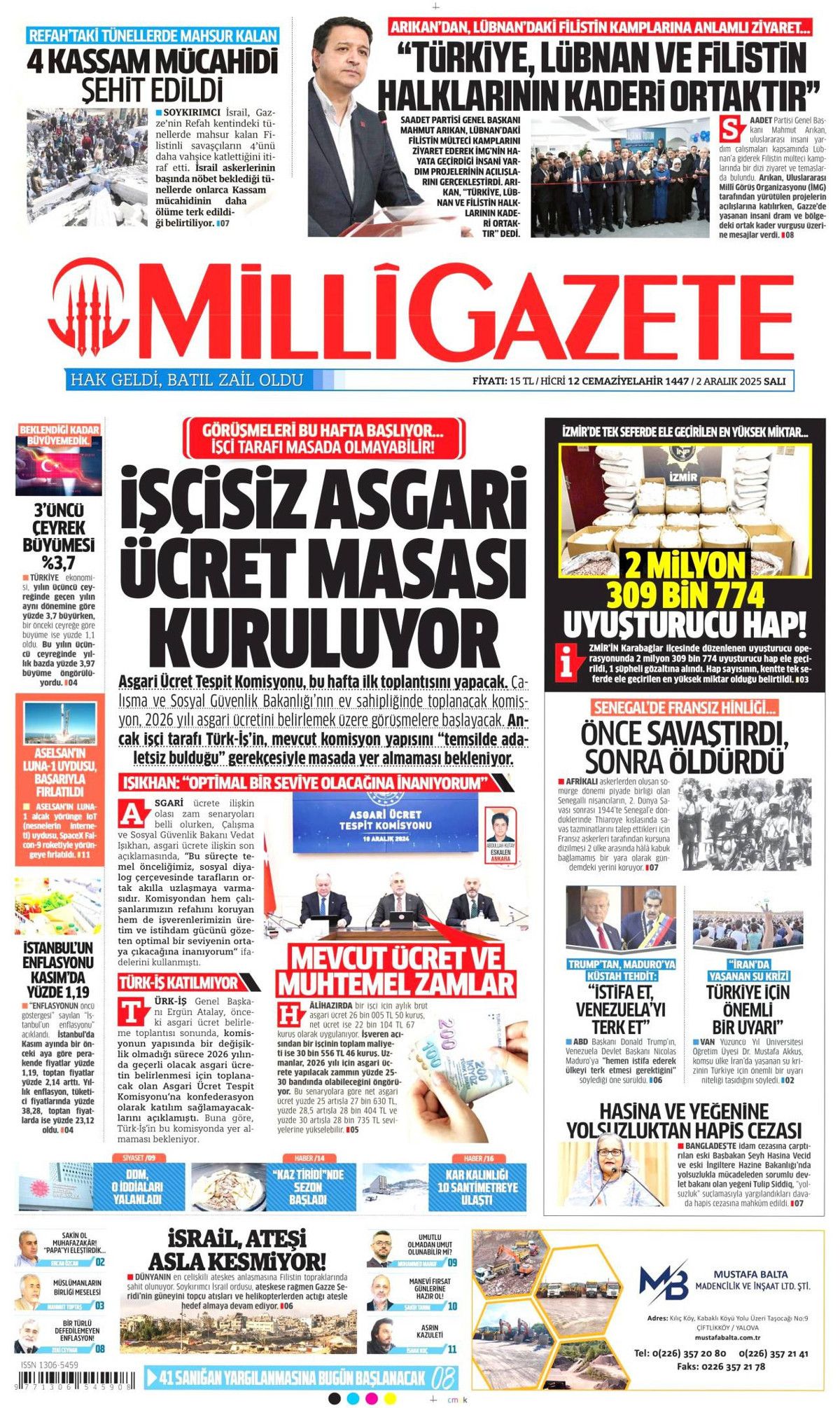 Topyekün kalkınma seferberliği başlıyor! Cumhurbaşkanı Erdoğan'ın müjdesi manşetlerde... 8