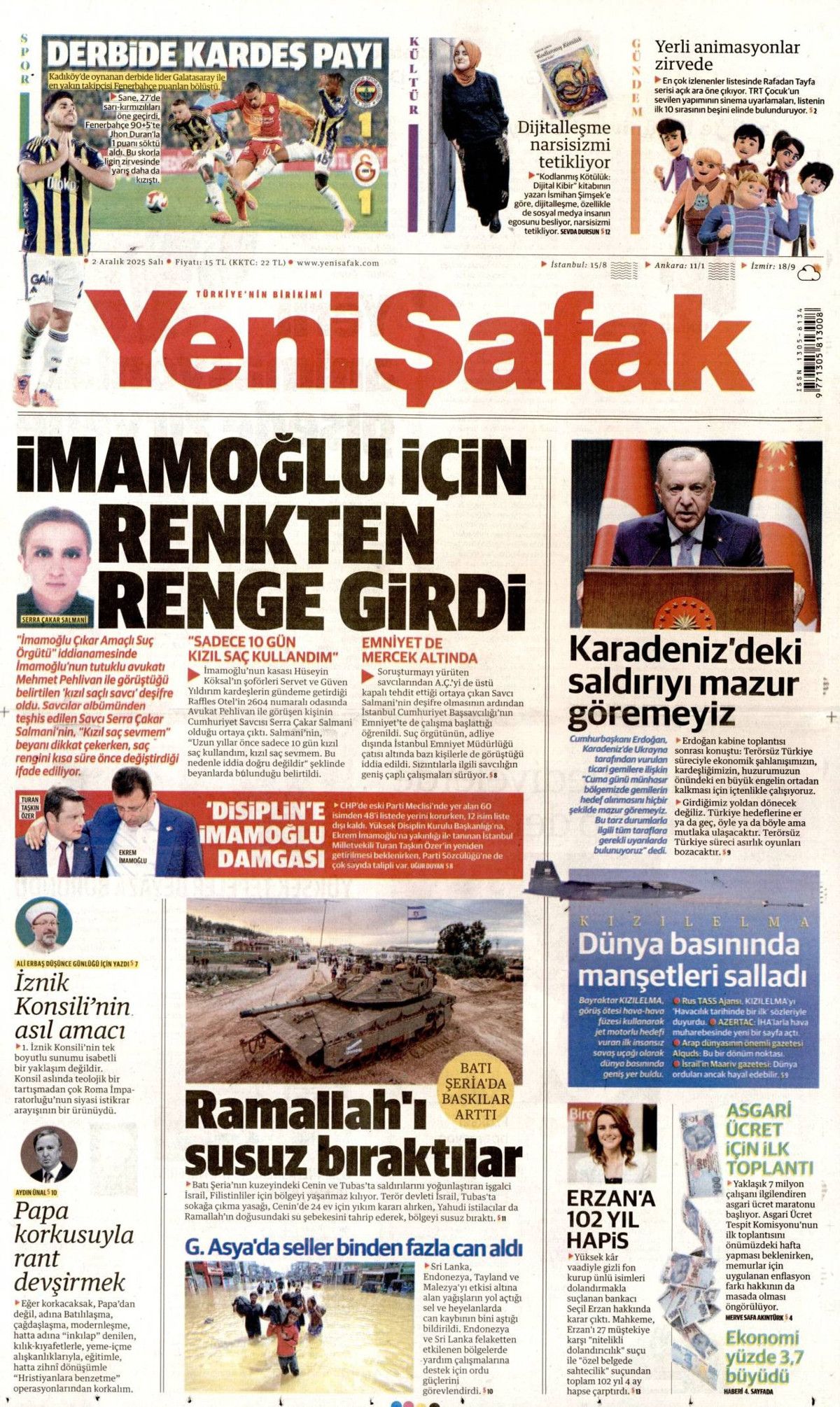 Topyekün kalkınma seferberliği başlıyor! Cumhurbaşkanı Erdoğan'ın müjdesi manşetlerde... 4