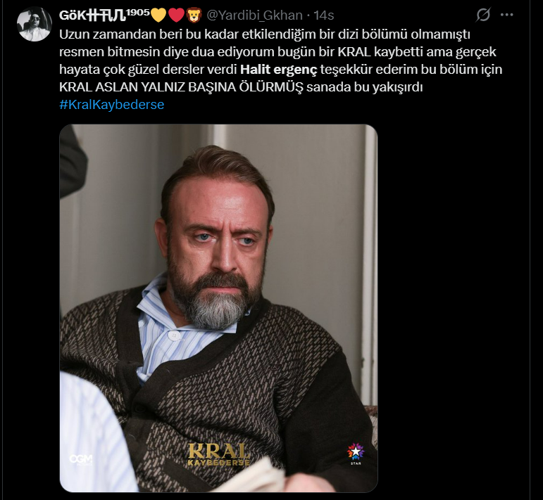 Kral Kaybederse için seyirciyi üzen final kararı! Halit Ergenç'in performansına övgüler yağdı 4