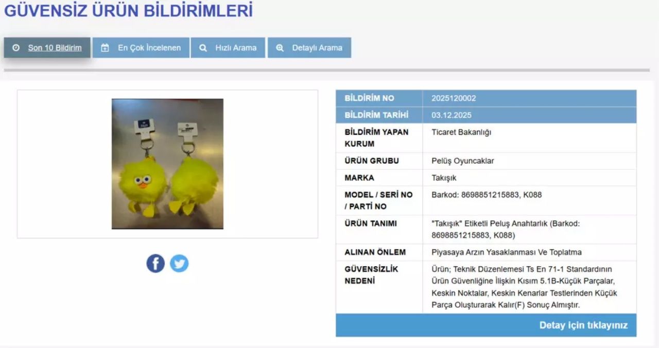 Ticaret Bakanlığı'ndan acil hamle! Peluş oyuncak piyasadan toplanıyor 4