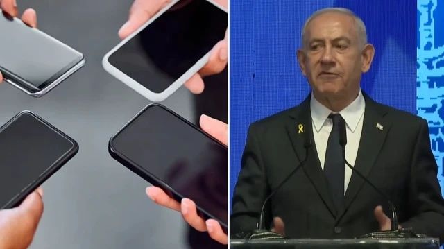 Netanyahu'dan ikinci telefon çıkışı! "Botlarla savaşıyoruz, o telefonların çoğunun üreticisi İsrail" 1