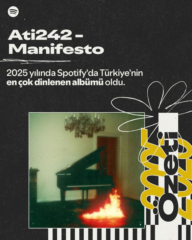 Spotify 2025 Yılın Özeti’ni açıkladı! En çok dinlenen sanatçılar ve şarkılar belli oldu! Zirvede Blok3 var 9