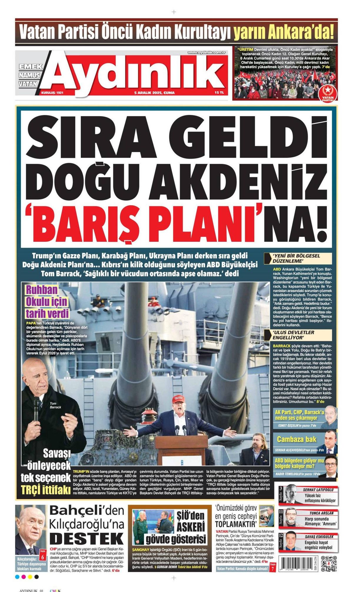 "Her türlü tehdidi bertaraf ederiz" Yunan Bakan Dendias'ın küstah sözlerine MSB'nin ayarı manşetlerde... 6