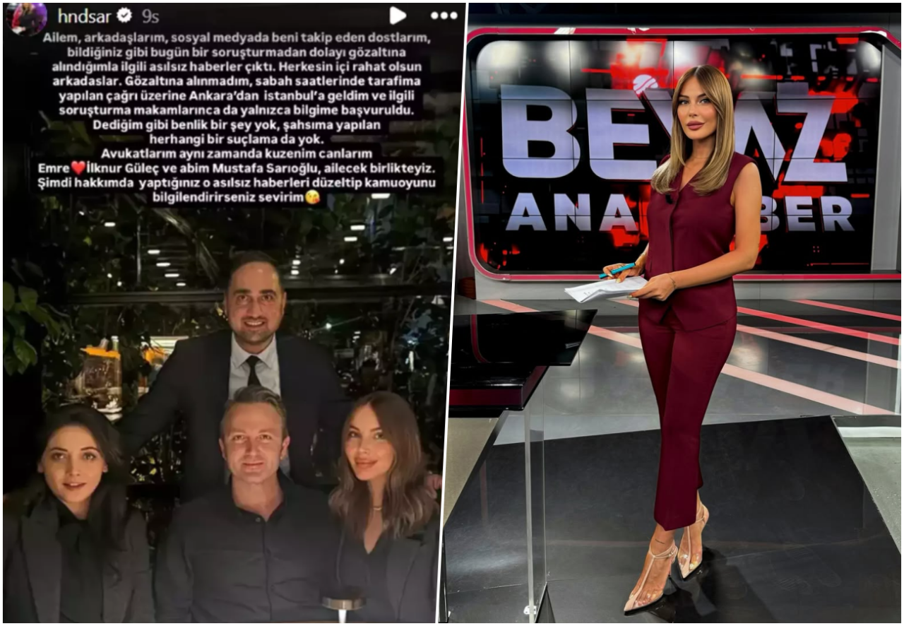 Hande Sarıoğlu, gözaltı haberlerinin ardından açıklama yaptı! 2