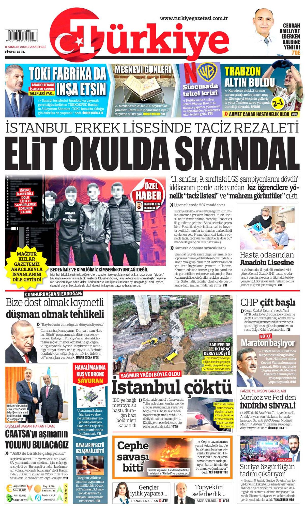 İstanbul Erkek Lisesi'nde taciz rezaleti! Elit okuldaki skandal manşetlerde... 1