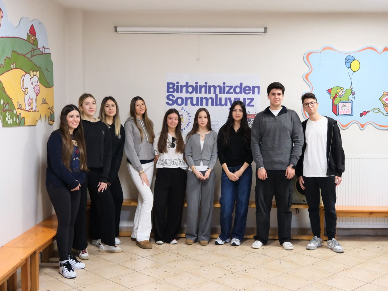 Sainte Pulchérie Fransız Lisesi'nin geçleri birbirimizden sorumluyuz dedi, çocuklara unutulmaz bir gün yaşattı 4