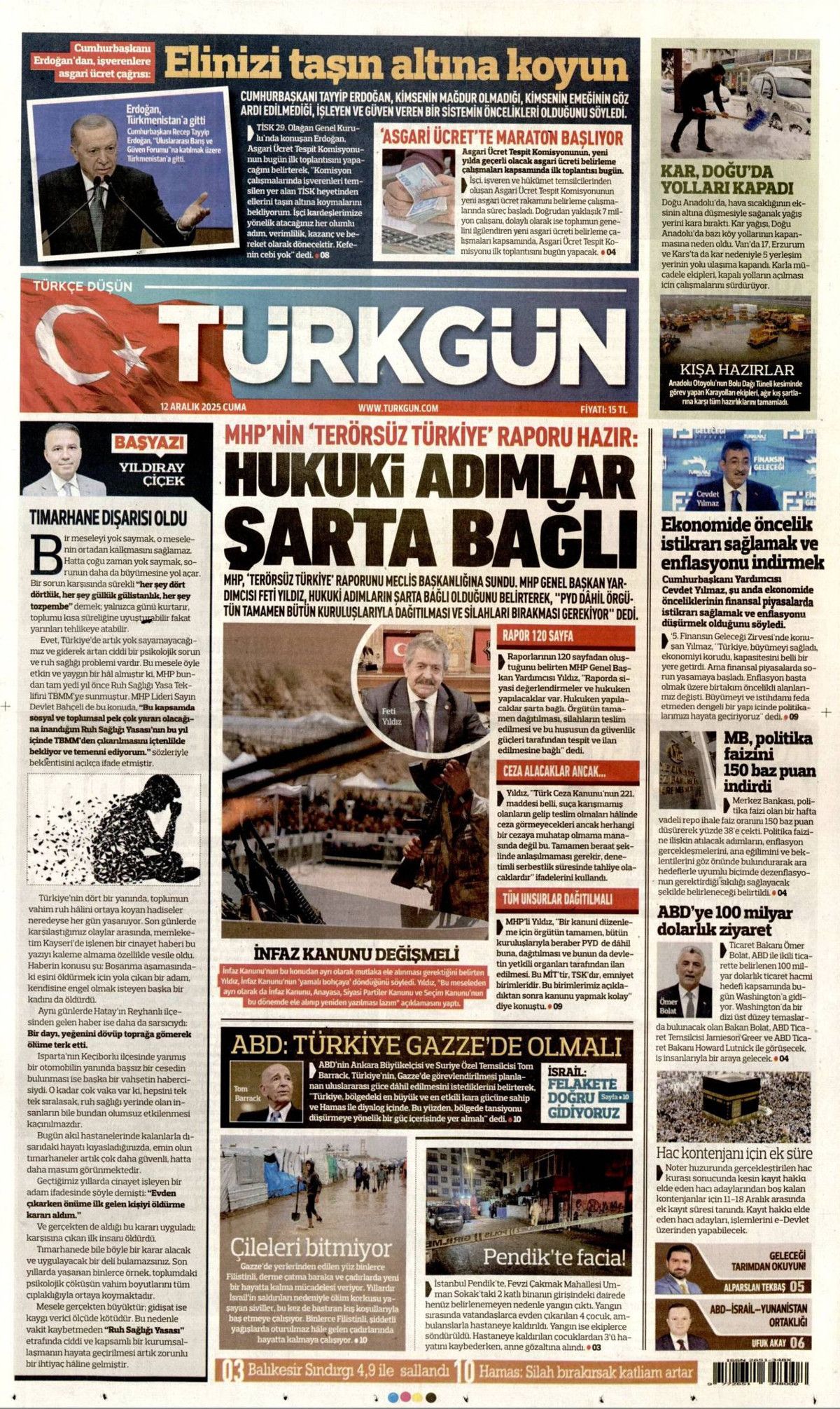 Süreçte üç kritik eşik! Dağdakiler için kırmızı çizgi... AK Parti'nin komisyon raporu ortaya çıktı... 12