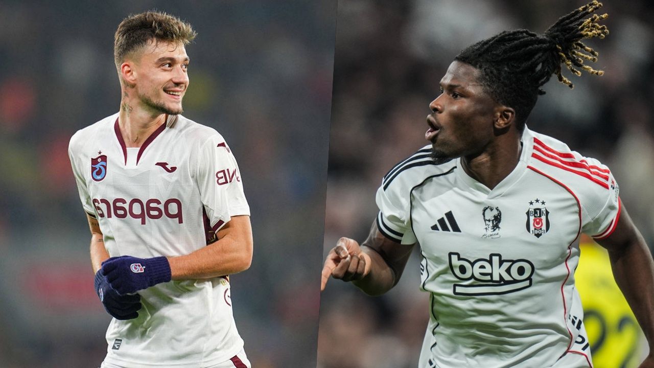 Süper Lig'de dev maç: Trabzonspor - Beşiktaş maçında ilk 11'ler belli oldu! Fatih Tekke mi, Sergen Yalçın mı? 1