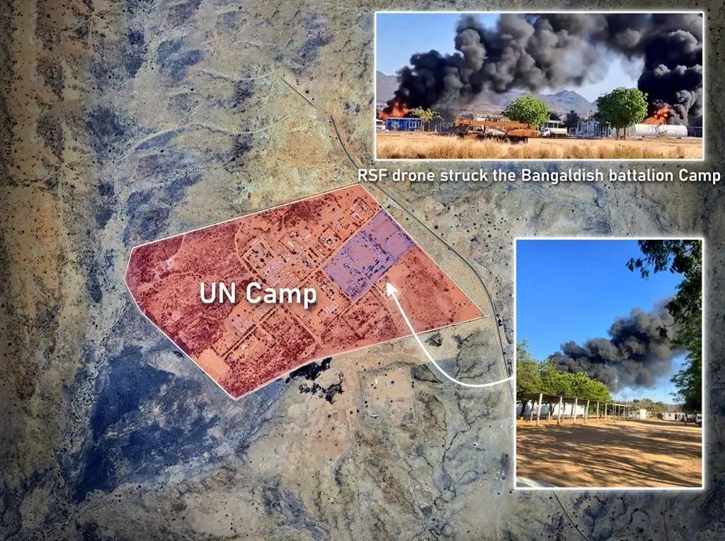Sudan’da BM tesisine İHA saldırısı: 6 barış gücü askeri öldü, 8 yaralı var... 2