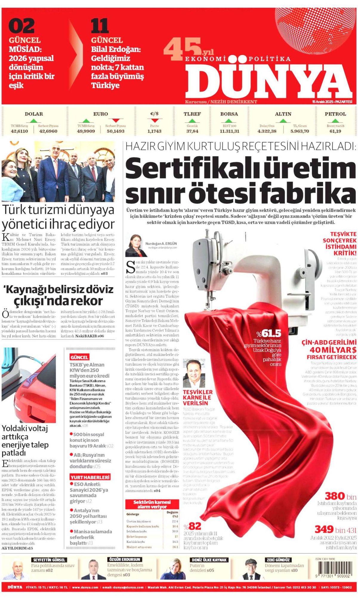 Ankara'da şifre: Stratejik sabır! İşte günün gazete manşetleri... 8