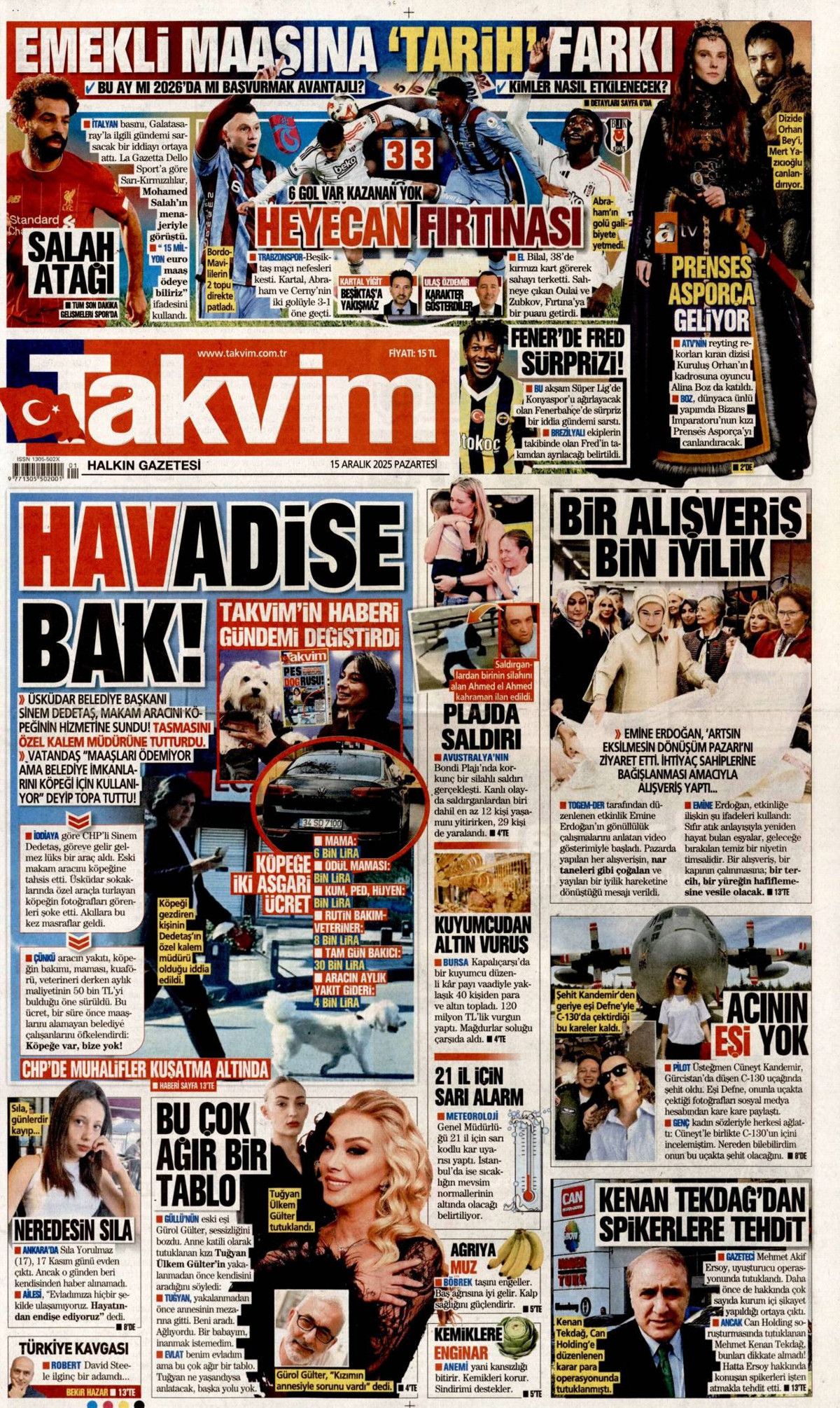 Ankara'da şifre: Stratejik sabır! İşte günün gazete manşetleri... 13